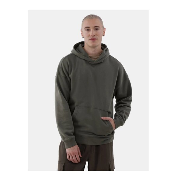 No Boundaries All Gender Oversized Soft Fleece Hoodie with Long Sleeve M (38-40) - Picture 2 of 3